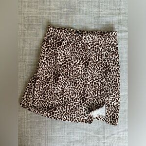 Selling two leopard print skirts